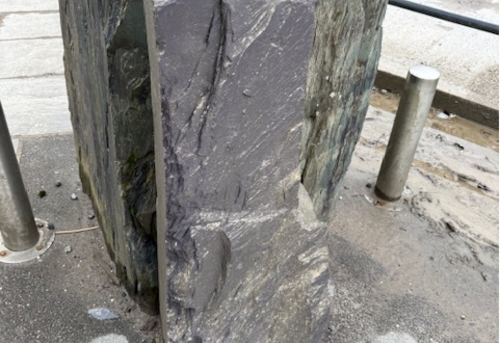 Slate Monolith 1200mm (4ft) | Slender | Drilled | DA01