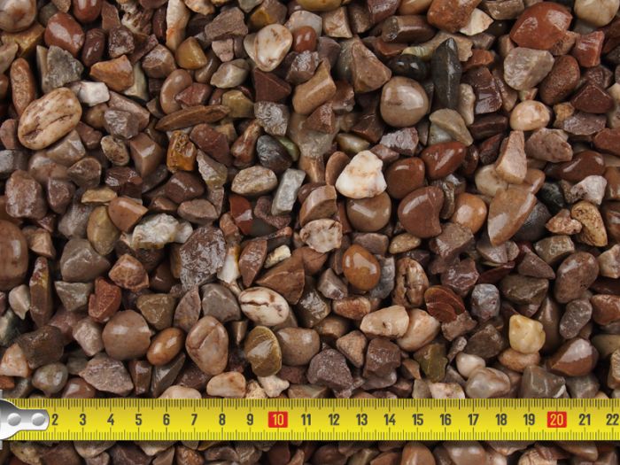 Cheshire Pink Gravel Size