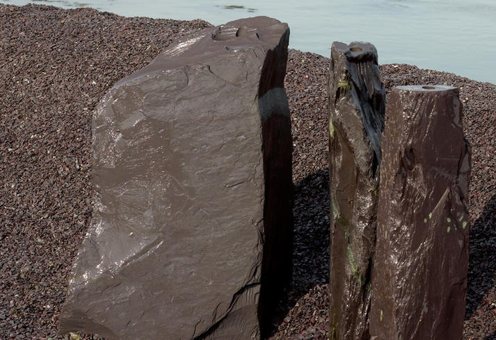 Slate Monolith 900mm (3ft) - Chunky