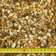 Yellow and brown gravel