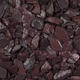 Close up of plum slate chippings