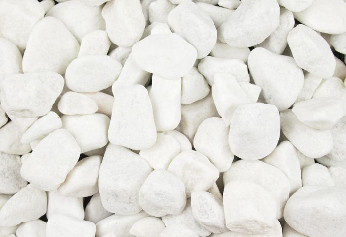 Polar White Pebbles For Garden