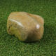 close up of a single cream welsh quartz granite boulder