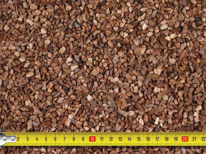 product image of horticultural grit with tape measure to showcase size